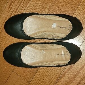 Black ballerinas sz 8M